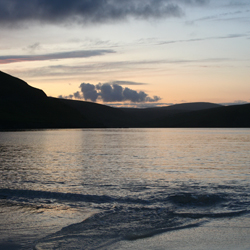 Simmer Dim from Levenwick Beach