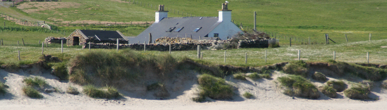 Mucklehus from the beach